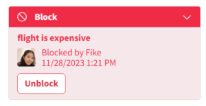 blocked card screenshot