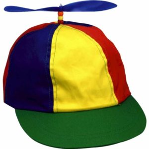 Multi-Colored Propeller Cap