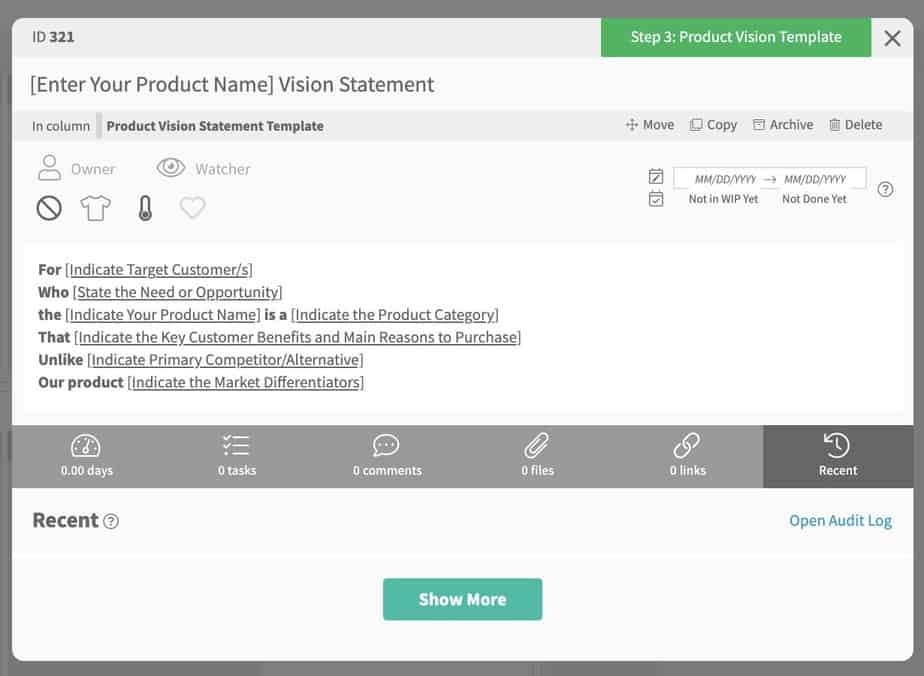 kanban-zone-agile-product-vision-statement-template