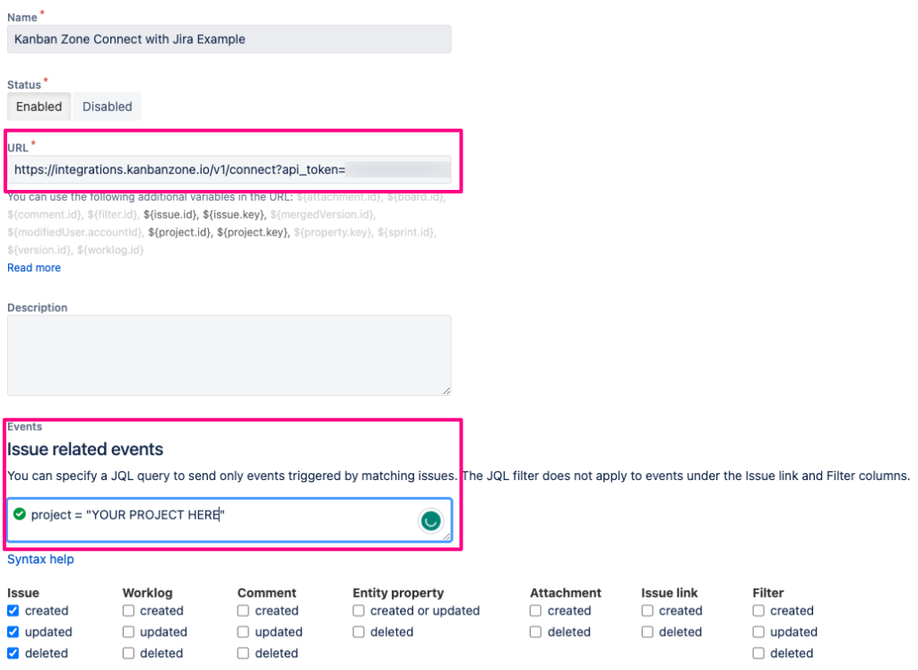 Jira-Config-Example